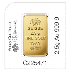 Multigram Bar 4 x 2,5 gram Gold, Platinum, Palladium, Silver