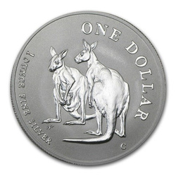 Australian Kangaroo 1 oz Silver 1999
