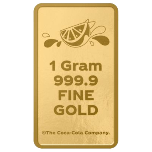 Lingote de oro Fanta 1 g de oro 2026