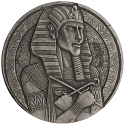 Czad: ERS - Amenhotep IV 2 oz Silver 2023 Antiqued Coin