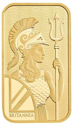 5 gramów Sztabka Złota Britannia Henna Design