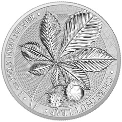 Chestnut Leaf 1 oz Silver 2021 (no certificate)
