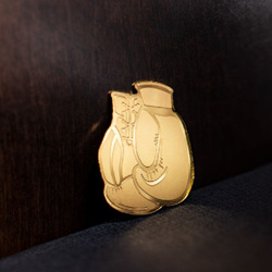 Palau: Boksz 0,5 gramm arany selyem érme