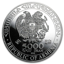 Arca de Noé 10 onzas Plata 2016