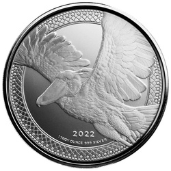 Congo: Shoebill Stork 1 oz Silver 2022