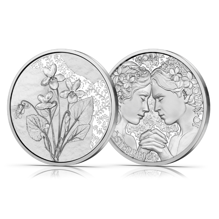 The Violet 10 Euro Srebro 2024