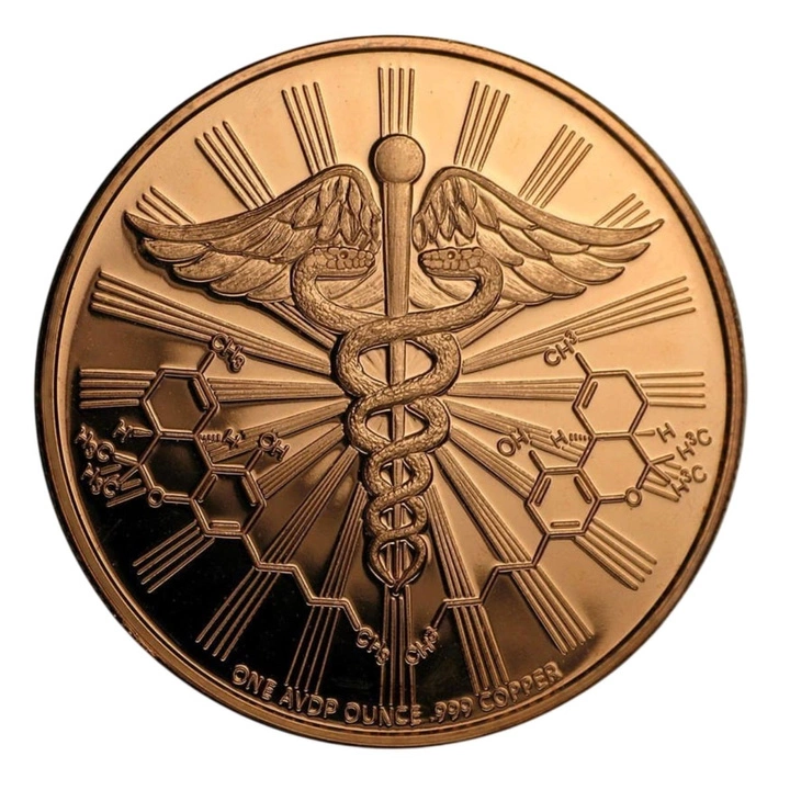 Carte du cannabis – 1 once de cuivre