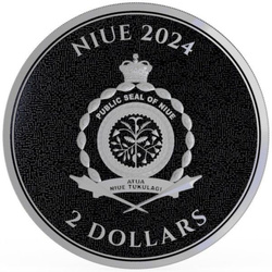 Niue: Bitcoin 1 oz Silver 2024