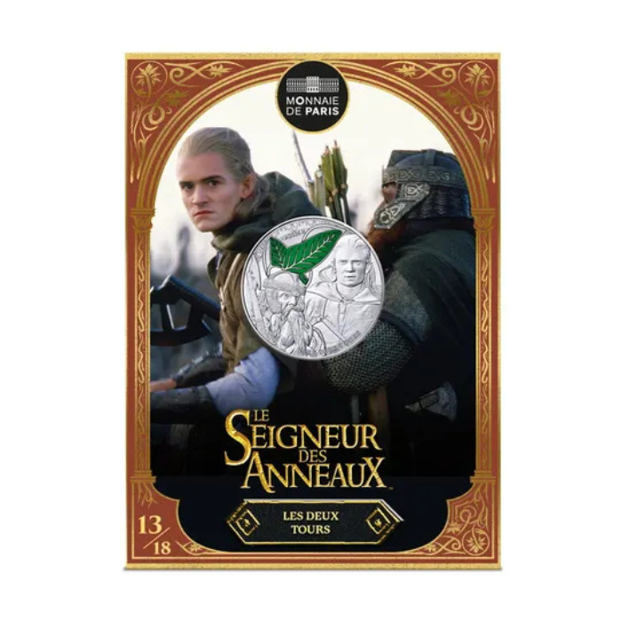 Silbermünze Lord of the Rings: Legolas and Gimli koloriert Silber Ag. 333 10 Euro 2026