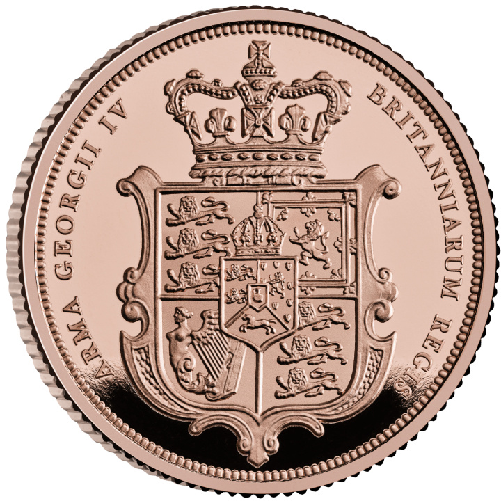 Wielka Brytania: Suweren Zestaw 5 złotych monet 2025 Proof