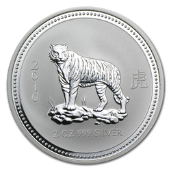 Lunar I: Anno del Tigre 2 once d'argento 2010