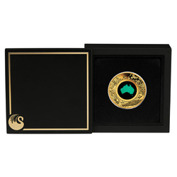 Złota Moneta Great Southern Land 1 uncja złota 2026 Chrysoprase Proof