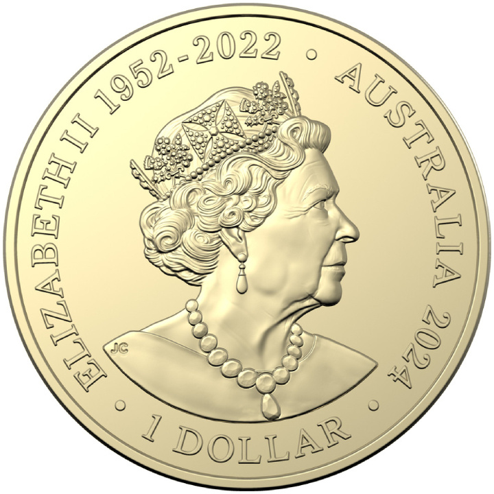 RAM: Set of 2 coins Lunar: Year of the Dragon 2024