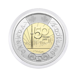 50 Jahre CN Tower Kupfer-Nickel 2026