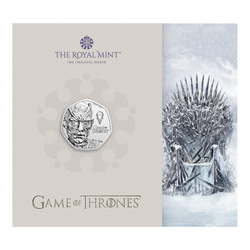 Cupro-Nickel Coin Game of Thrones - Ice 50p 2026