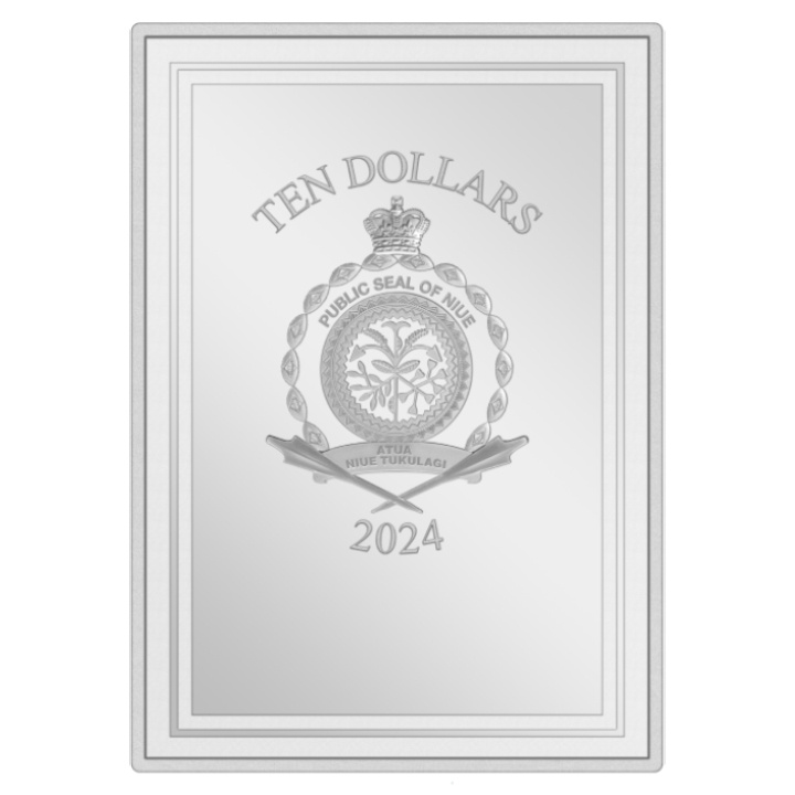 Niue: Star Wars - Attack of the Clones kolorowany 5 uncji Srebra 2024 Proof