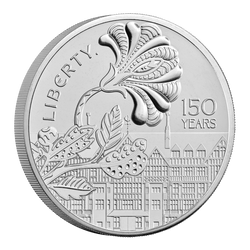 A 150-a aniversare a Statui Libertății 5 lire sterline cupronichel 2025