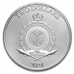 Niue : Disney - Mickey & Minnie Holidays 1 once d'argent 2024