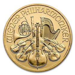 Vienna Philharmonic 1/4 oz Gold Random Year