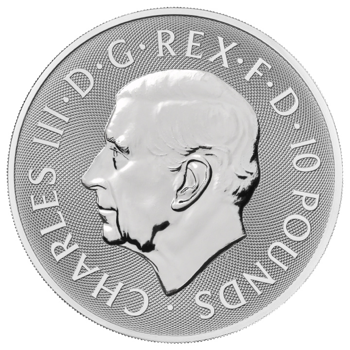 The Royal Tudor Beasts: The Queen's Panther 10 once d'argento 2025