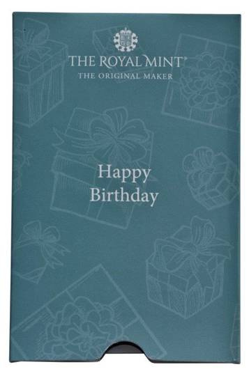 1 grammo Lingotto d'oro Britannia Happy Birthday
