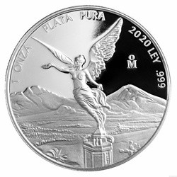 Mexikanische Libertad 1 oz Silber 2020 Proof