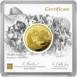 Noah's Ark 1/2 Oz Gold 2021