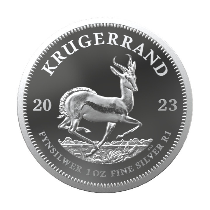Krugerrand 1 once d'argent 2023 Proof