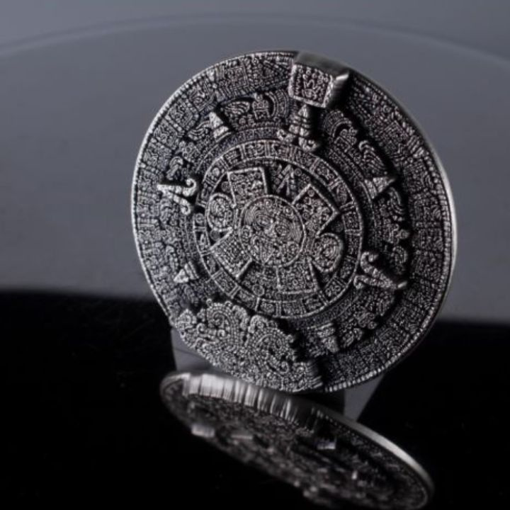 Aztec Sun Stone Stacker 2 once d'argento 2022