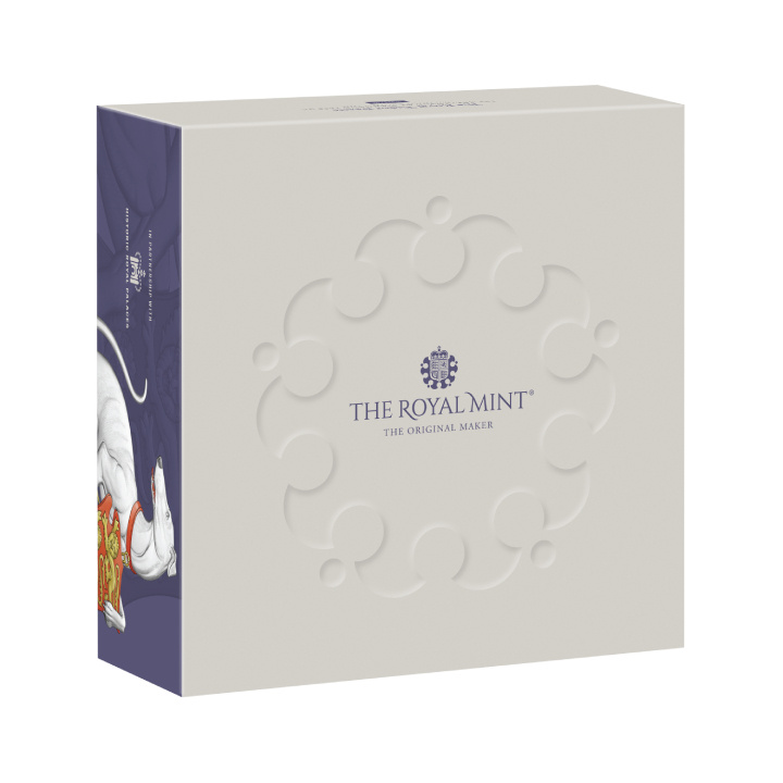 The Royal Tudor Beasts: The Greyhound of Richmond 5 uncji Złota 2025 Proof