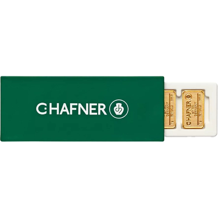 C. Hafner SmartBox 25 x 1g aranyrúd készlet