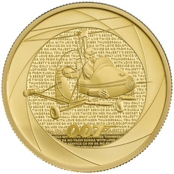 Bond Films of the 60s 1 oncia d'oro 2023 Proof