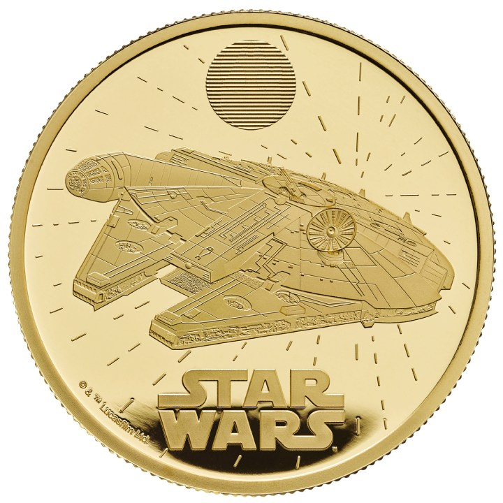 Star Wars: Millennium Falcon 1 oz Gold 2024 Proof
