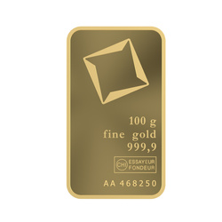 Lingou Valcambi 100 g aur