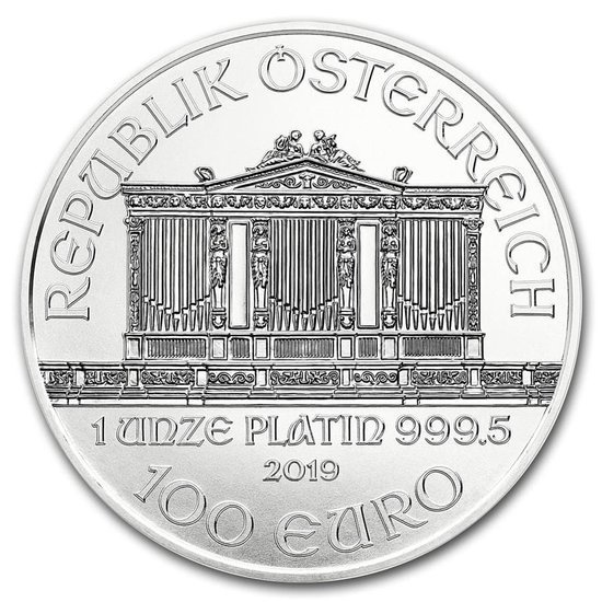 Wiedeński Filharmonik 1 uncja Platyny 2019