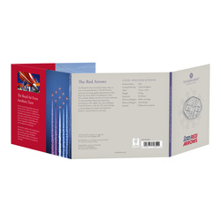 The Red Arrows 50p Kupfernickel 2025