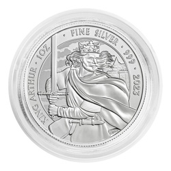 Myths & Legends: King Arthur 1 oz Silver 2023