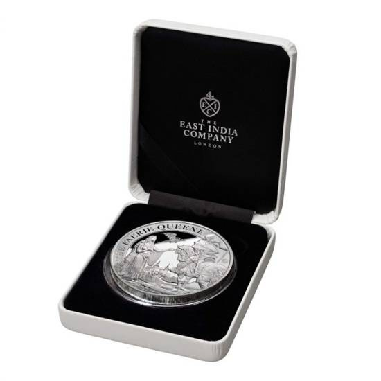 St Helena Una & Redcrosse 5 oz Silver 2022 Proof