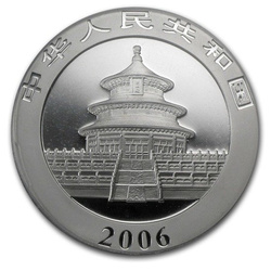 China Panda 1 oz Silber 2006 