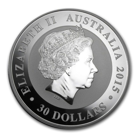 Kookaburra 1000 gramów Srebra 2015