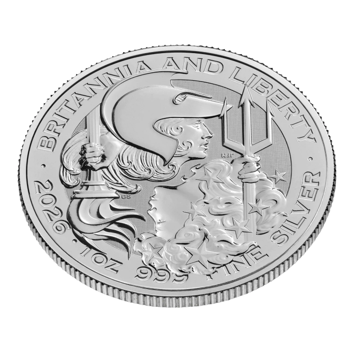 Britannia and Liberty 1 oz сребро 2026
