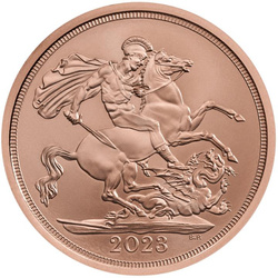 III. Károly király őfelsége 75. születésnapja Ünnepi szuverén 2023 (2023. november 14-én verték)