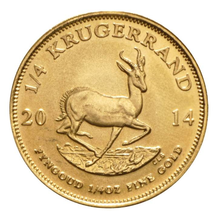 Krugerrand 1/4 unce zlata Různé ročníky