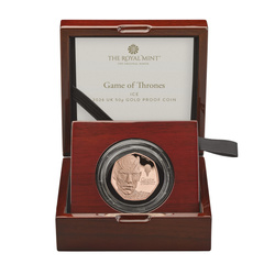 Monedă de Aur Game of Thrones - Ice 50p Aur 2026 Proof