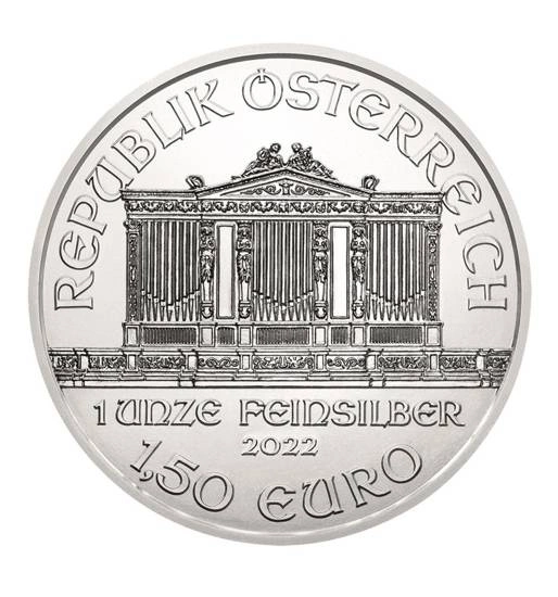 Bécsi Filharmonikusok 1 uncia ezüst 2022