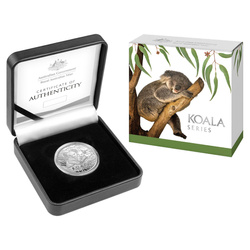 RAM: Koala 1 uncja Srebra 2025 Proof High Relief