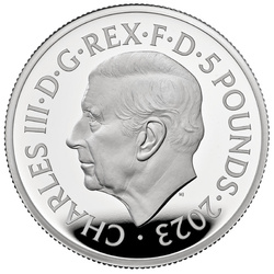 Harry Potter : École de sorcellerie et de magie de Poudlard 2 onces d'argent 2023 Proof