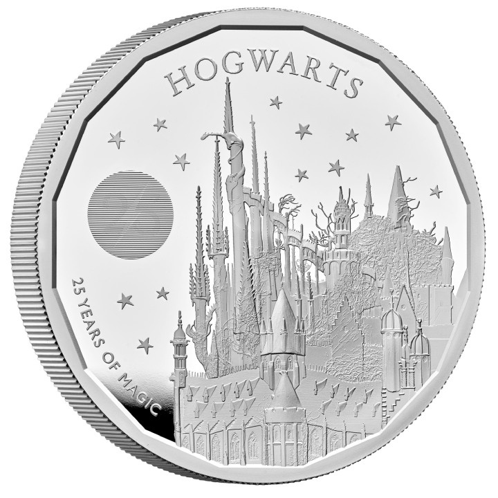 Harry Potter: Hogwarts School of Witchcraft and Wizardry 5 oz Silber 2023 Proof