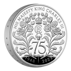 Zestaw 5 monet Wielka Brytania Srebro 2023 Proof Piedfort Commemorative Coin