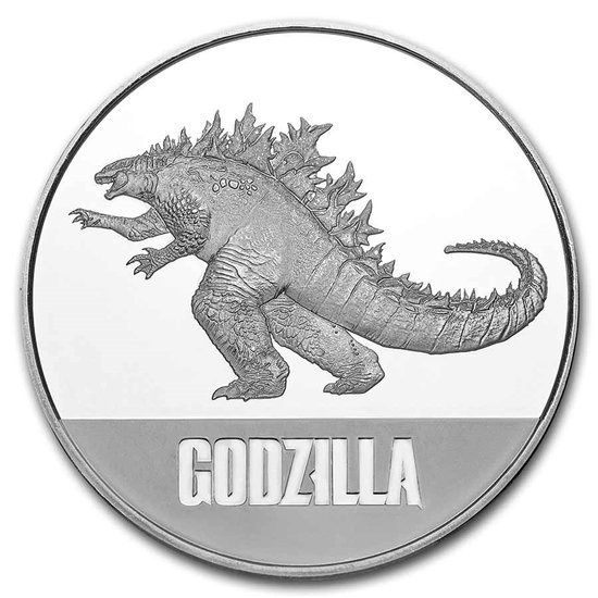 Niue : Godzilla 1 once d'argent 2021